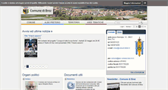 Desktop Screenshot of comune.brez.tn.it